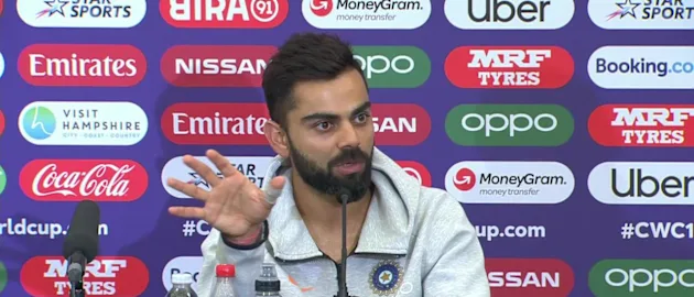 CWC19: SA v IND - Virat Kohli press conference