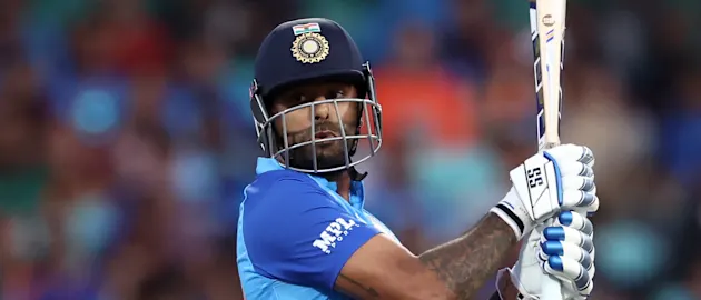 Suryakumar Yadav of India bats during the ICC Men's T20 World Cup match between India and Netherlands 1920x1080