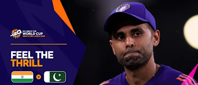 India v Pakistan | Feel The Thrill | T20WC 2026