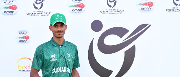 Ahmed Raza bowled a dream spell of 7/20 and was the Player of the Match