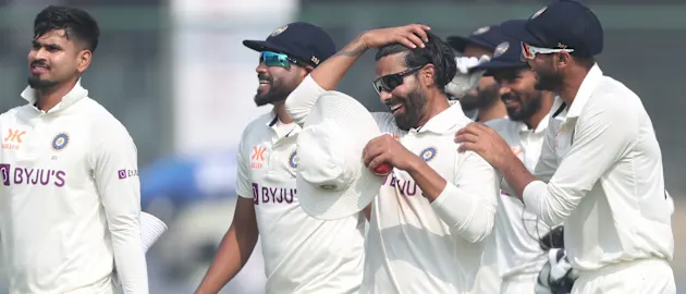 Another dominant performance from Ravindra Jadeja in Delhi