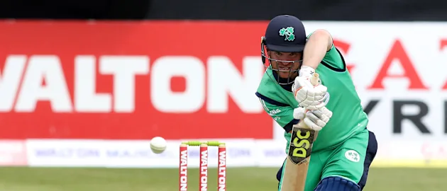 Paul Stirling top-scored with 71