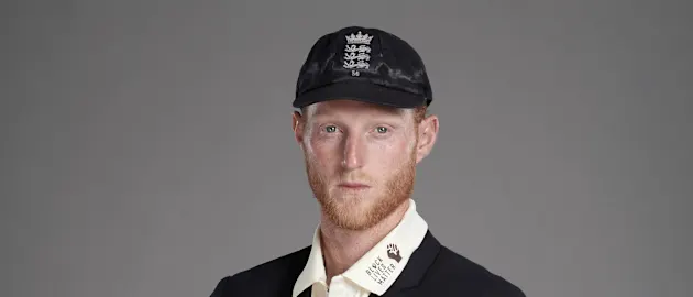 Ben Stokes poses in the England captain's blazer