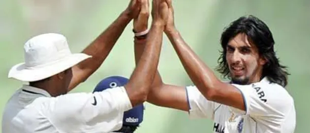 23817 Ishant Sharma celebrates the win