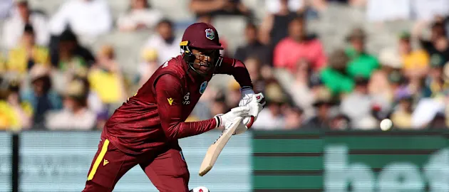 Matthew Forde with a shot