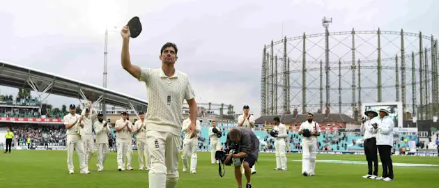 Alastair Cook retired after England's last Test series, against India