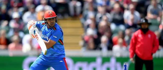 Hazratullah played a brisk knock