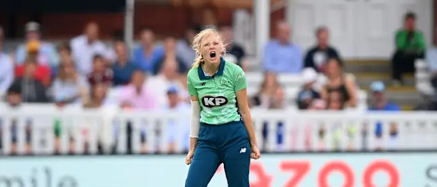 Sophia Smale was the highest wicket-taker for the Oval Invincibles in The Hundred 2022