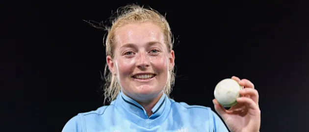 Sophie Ecclestone ball