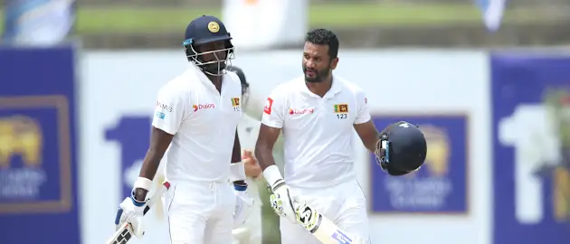 Karunaratne is in the top 10 Test batsmen list for the first time