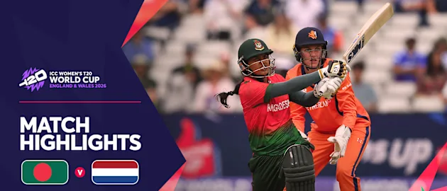 Bangladesh triumph despite strong Dutch resistance | Match Highlights | Women's T20WC 2026