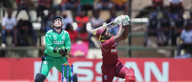 Rovman Powell combined with Jason Holder to lead the Windies recovery