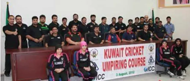 36547 Kuwait cricket umpires get refresher course