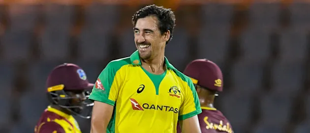 Starc starred in the first ODI