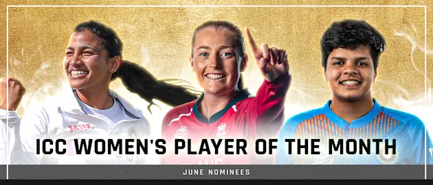 ICC Women's Player of the Month – June 2021