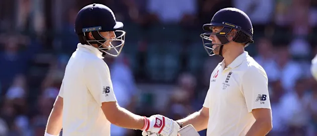 Joe Root, Dawid Malan.