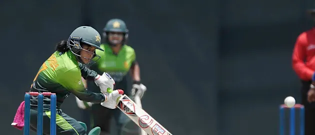 Javeria Khan made her second ODI century against Pakistan in the opening match of the series