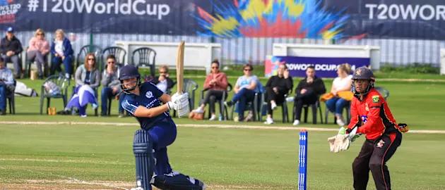Kathryn Bryce who top scored for Scotland with 45.