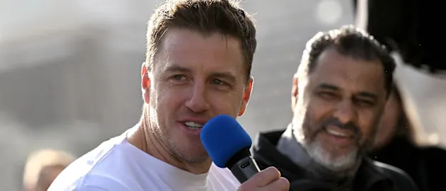 Morne Morkel speaking in Melbourne