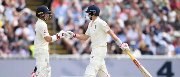 Burns and Root soaked up 318 balls for their stand of 141