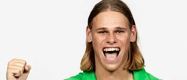 Australian captain Cooper Connolly in their playing shirt