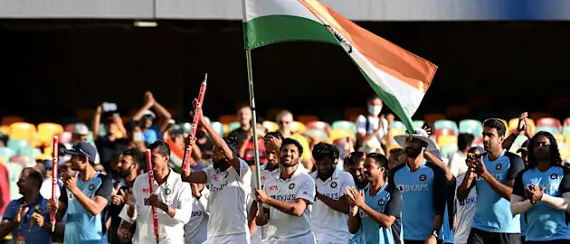 An incredible moment for Indian cricket.