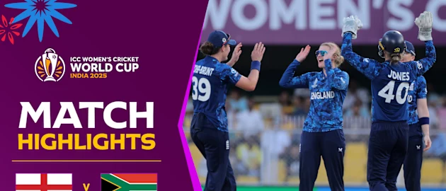 England claim a thumping win over South Africa | Match Highlights | CWC25