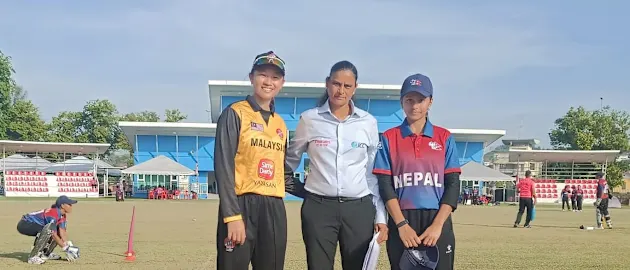 Nepal defeated Malaysia by 25 runs