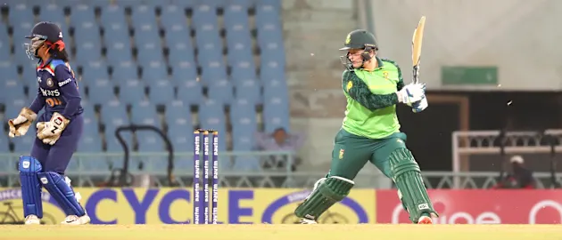 Lizelle Lee starred against India.