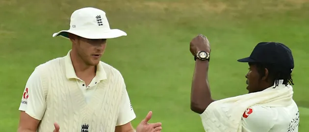 "You feel even on day four and day five pitches with his height and bounce, he's going to bring stumps into play"