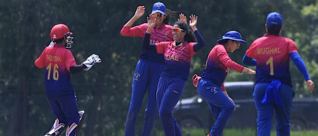 UAE made it to the T20WC Global Qualifier after beating Hong Kong