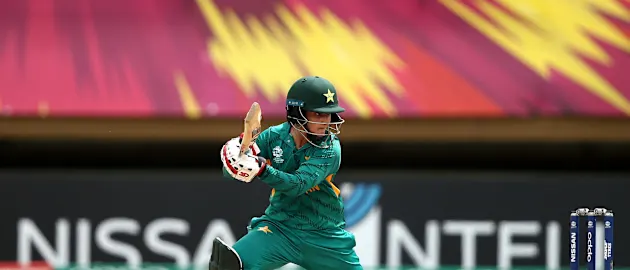 Bismah Maroof hit a half-century