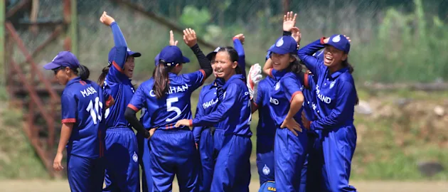 Thailand players celebrates