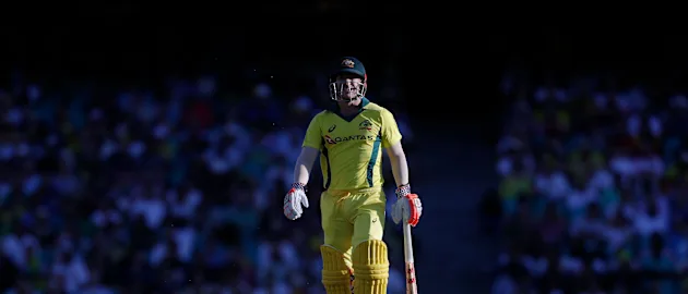 David Warner bats for Australia