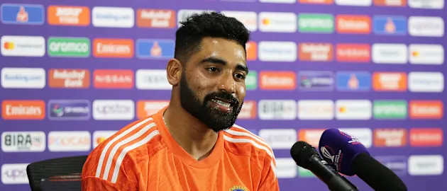 Mohammed Siraj of India