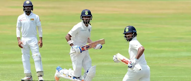 Shikhar Dhawan and KL Rahul stitched a record opening partnership of 188 runs, highest against Sri Lanka.