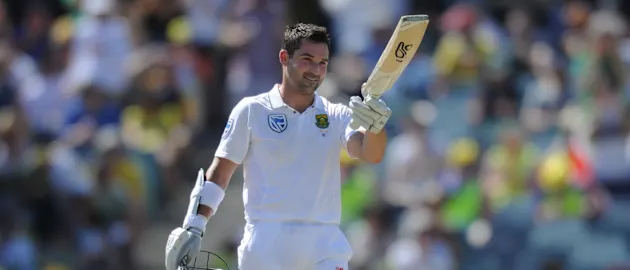 Elgar overcame the demons of his debut in Perth with a century in 2016