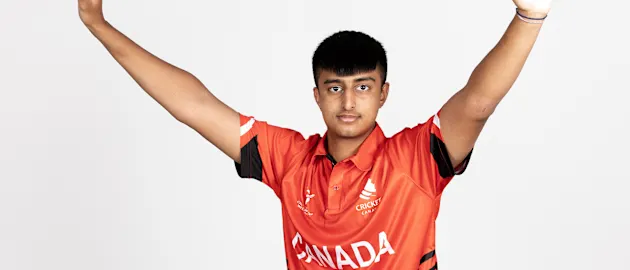 Canada's classic red is complimented with a black and white trim