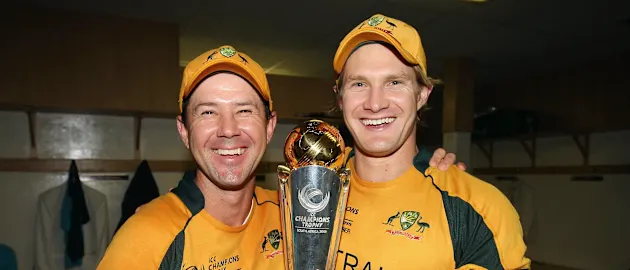 Ricky Ponting and Shane Watson