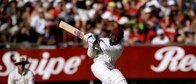 Brian Lara was irrepressible in the 1999 Frank Worrell Trophy.