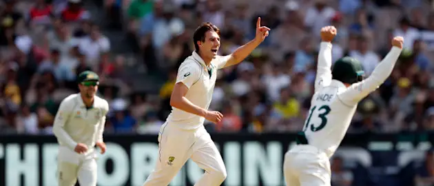 Pat Cummins bowled an excellent spell with the new ball