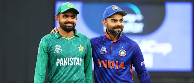 Babar Azam and Virat Kohli