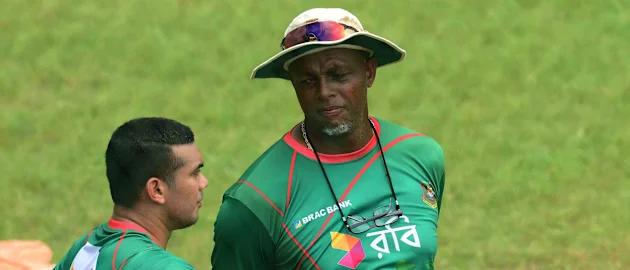 Courtney Walsh and Taskin Ahmed