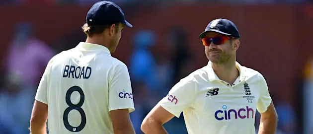 Stuart Broad and James Anderson