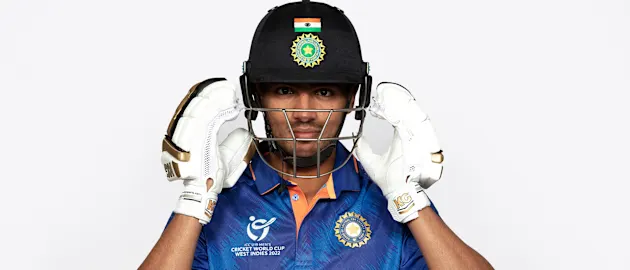 India's shirt is a nod to their current senior international kit