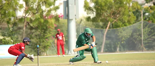 Saudi Arabia were bowled out for 102
