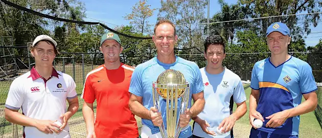 62517 ICC Cricket World Cup Net Bowler Program Launch