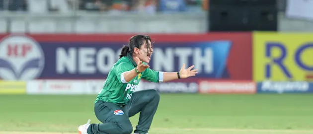 ICC sanction Fatima Sana for breach of Code of Conduct