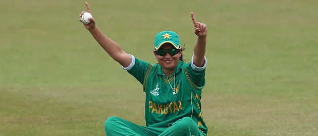 Sana Mir was the first bowler from Pakistan to be ranked No.1 in the MRF Tyres ICC Women's ODI Rankings