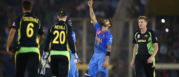 Virat Kohli was out of this world in Mohali.